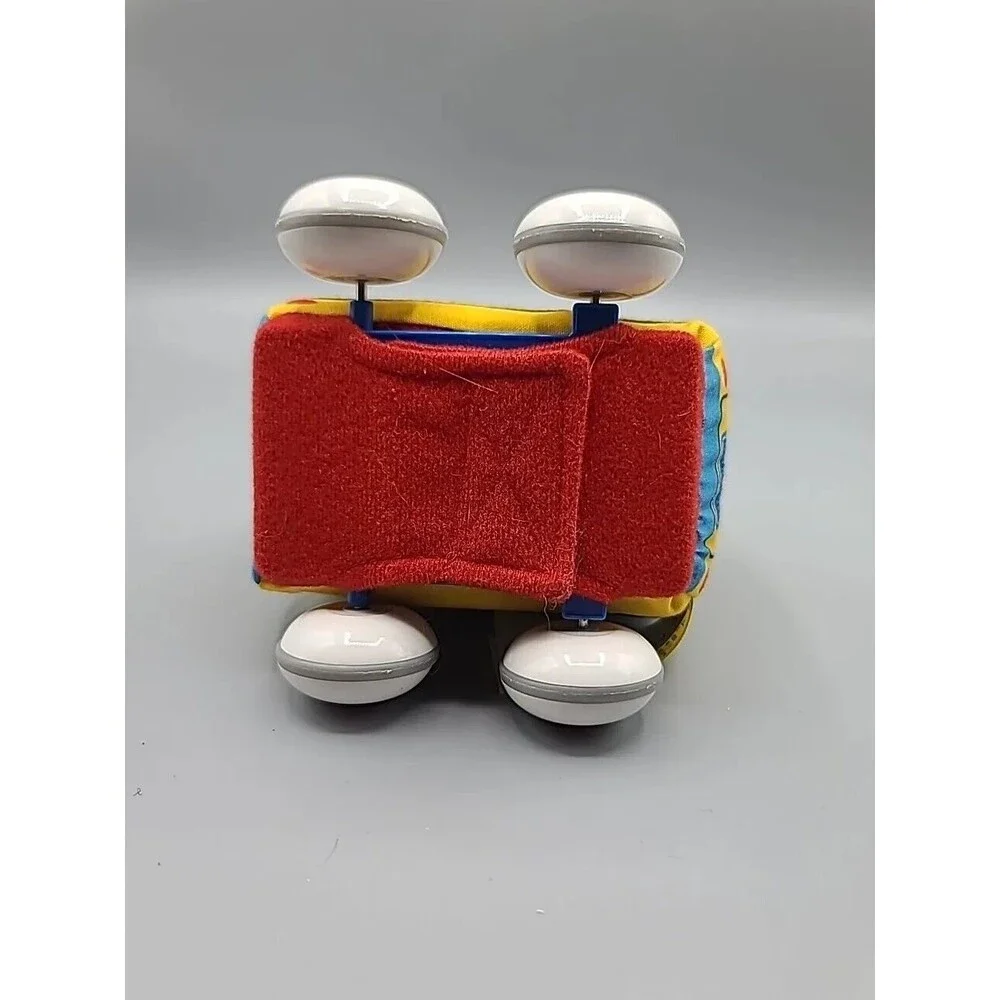 Melissa & Doug K's Kids Pull Back Vehicles 2 Soft Cars Town Vehicles